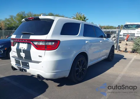 2018 Dodge Durango R/T Rwd z USA, uszkodzony, nr VIN 1C4SDHCT1JC403258
